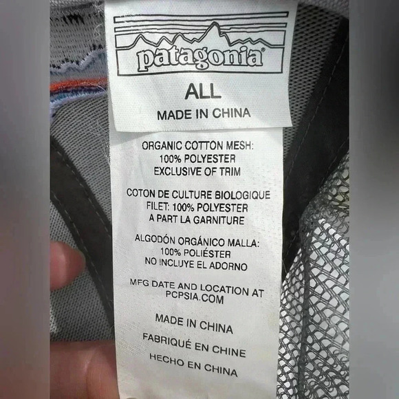 Patagonia Fitz Roy Trout Trucker Hat -Drifter Gray - Picture 7 of 8